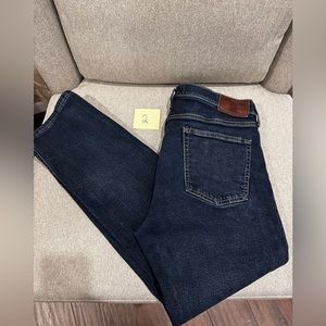 Land’s End Men’s Square Rigger Jeans Straight Fit - Size 34